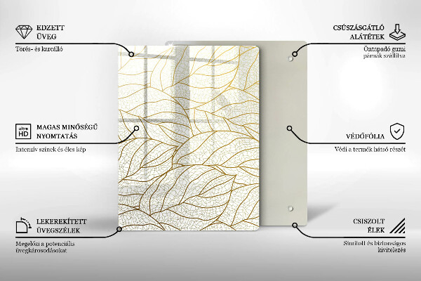 Tocător de bucătărie Geometrie abstractă 3D