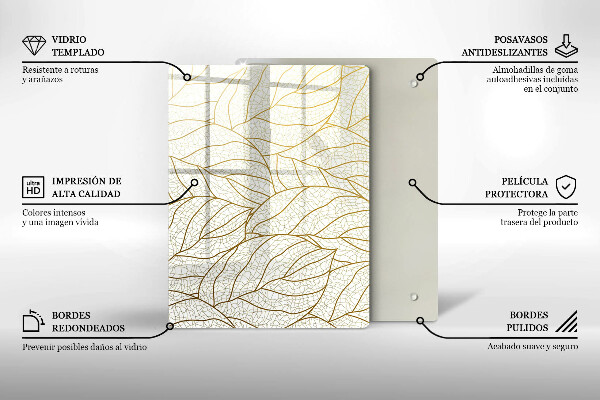 Tocător de bucătărie Geometrie abstractă 3D