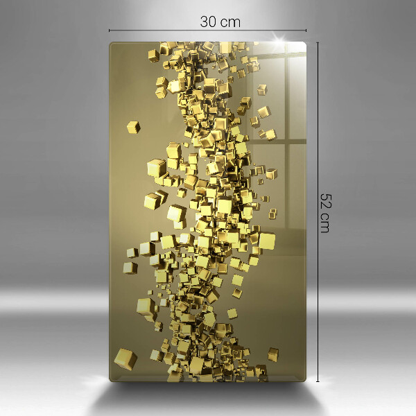 Tocător de bucătărie Geometrie abstractă 3D