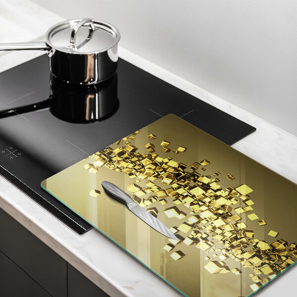 Tocător de bucătărie Geometrie abstractă 3D