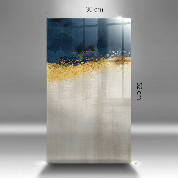 Tocător de bucătărie Abstracția aurului