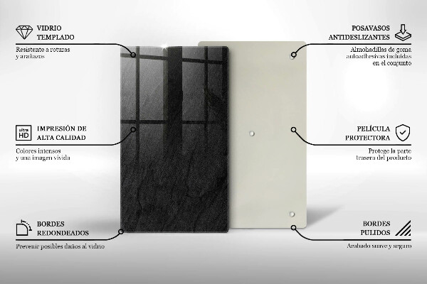 Tocător de bucătărie Textura de piatră