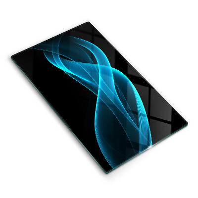 Tocător de bucătărie Abstracția albastră