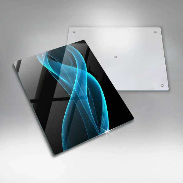 Tocător de bucătărie Abstracția albastră