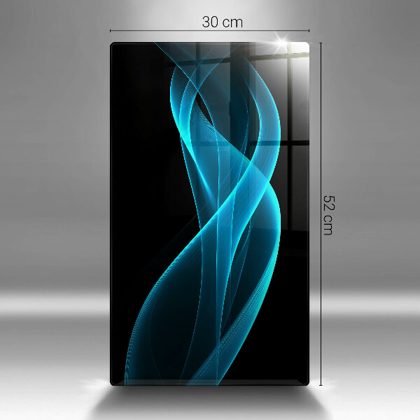 Tocător de bucătărie Abstracția albastră