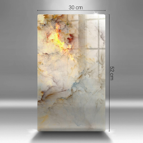 Tocător de bucătărie Textura de marmură cu aur