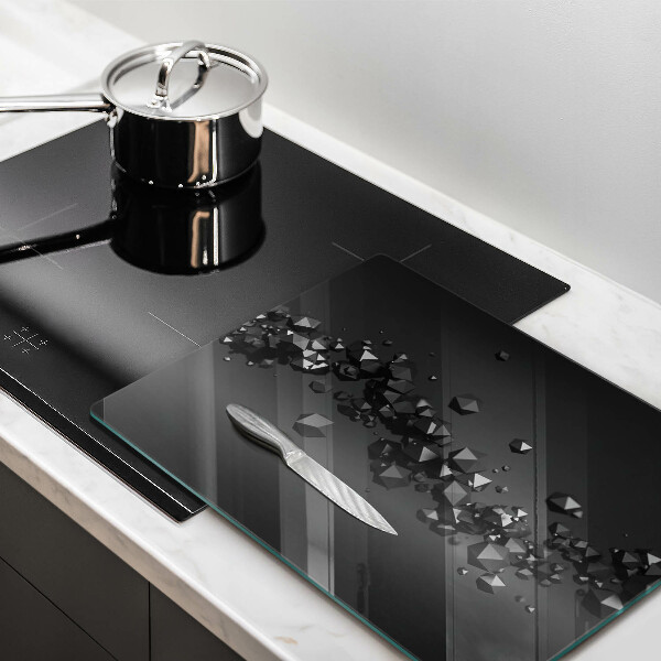 Tocător de bucătărie Abstracția formelor 3D