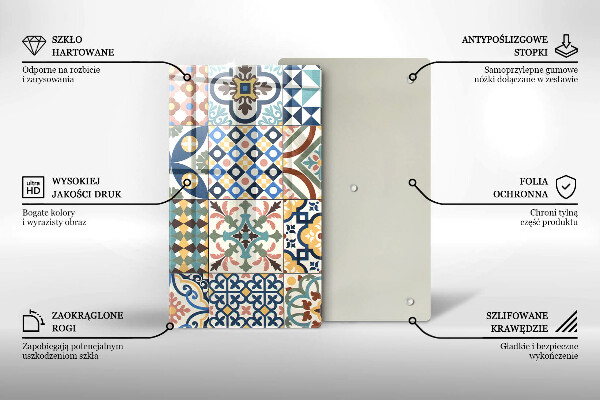 Tocător de bucătărie Placi decorative
