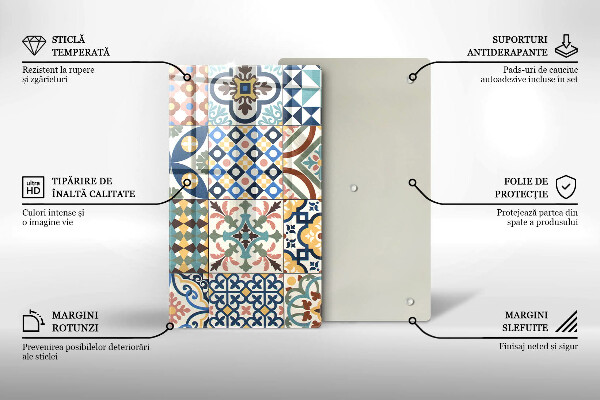 Tocător de bucătărie Placi decorative