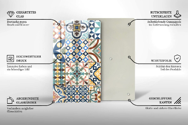 Tocător de bucătărie Placi decorative
