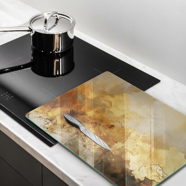 Tocător din sticlă Textura bogata