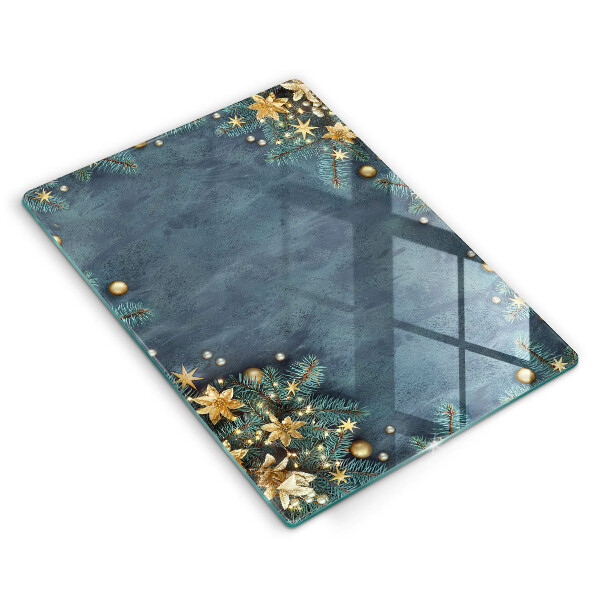 Tocător din sticlă decorațiuni de Crăciun