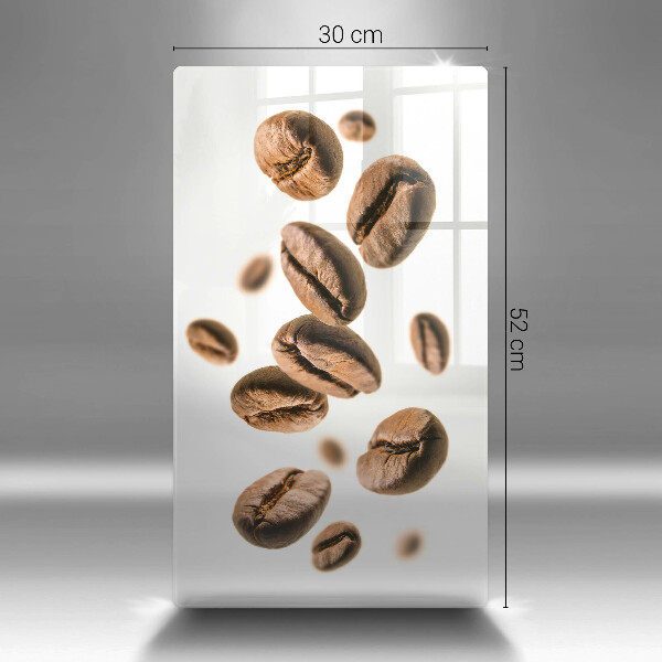 Tocător din sticlă Boabe de cafea