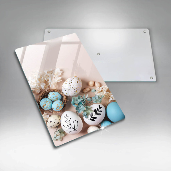 Tocător din sticlă Decoratiuni de Paste