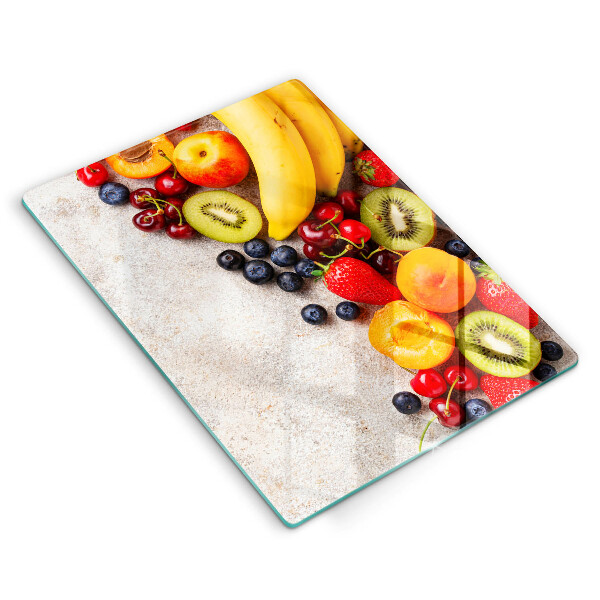 Tocător din sticlă Fructe de sărbători