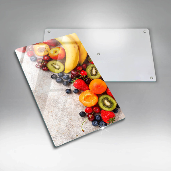 Tocător din sticlă Fructe de sărbători