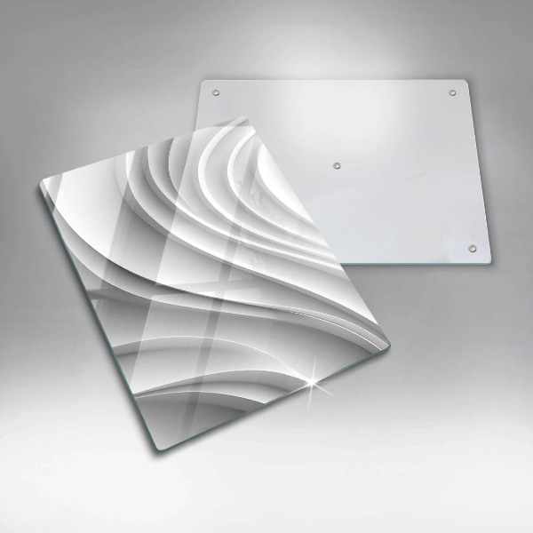 Tocător din sticlă Linii geometrice