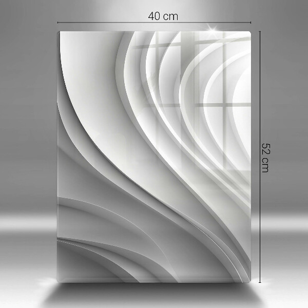 Tocător din sticlă Linii geometrice