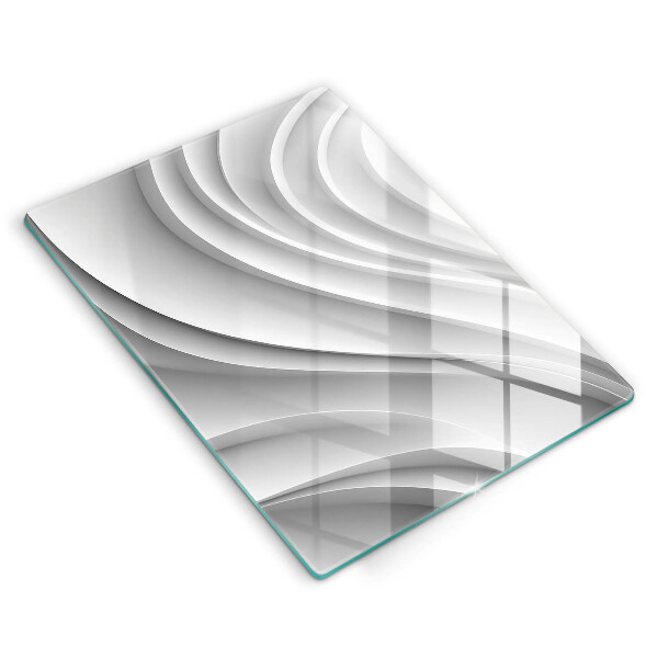 Tocător din sticlă Linii geometrice