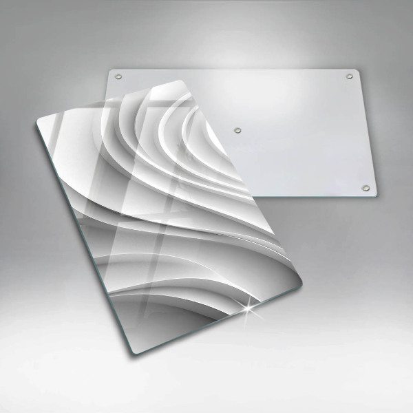 Tocător din sticlă Linii geometrice