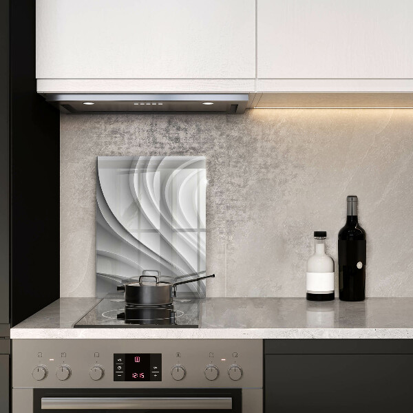 Tocător din sticlă Linii geometrice