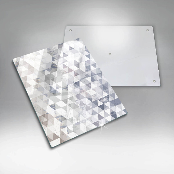 Tocător de bucătărie Model de triunghiuri