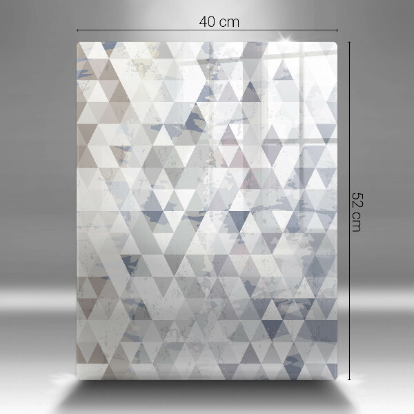 Tocător de bucătărie Model de triunghiuri