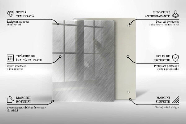 Tocător de bucătărie Model de triunghiuri