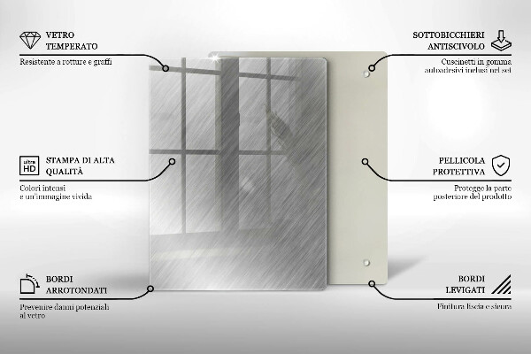 Tocător de bucătărie Model de triunghiuri