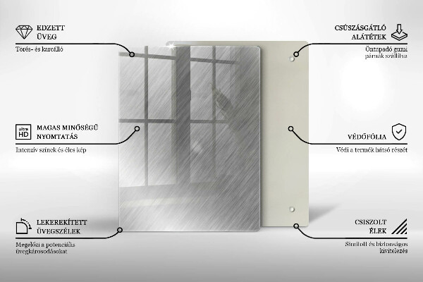 Tocător de bucătărie Model de triunghiuri