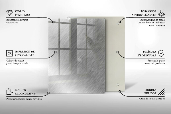 Tocător de bucătărie Model de triunghiuri