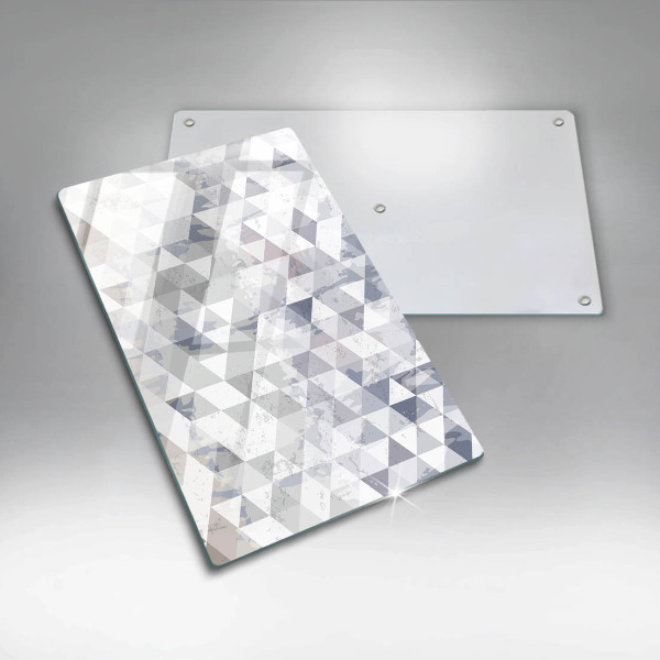 Tocător de bucătărie Model de triunghiuri