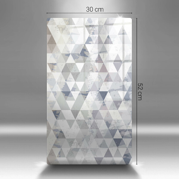 Tocător de bucătărie Model de triunghiuri