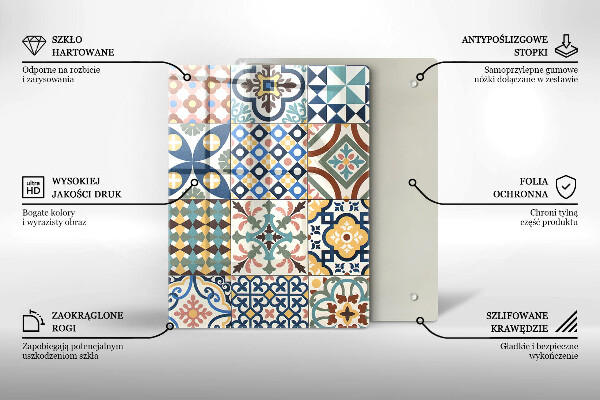 Tocător de bucătărie Marmură albă delicată