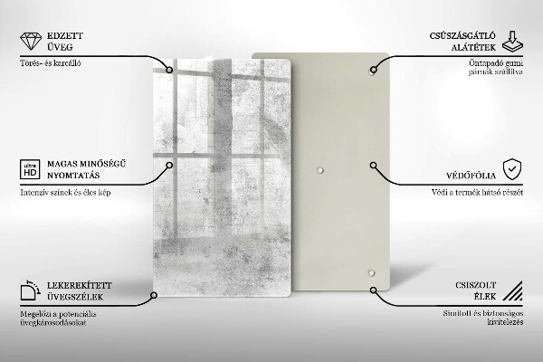 Tocător de bucătărie Textura de beton