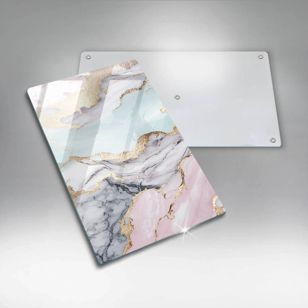 Tocător de bucătărie Marmură pastel