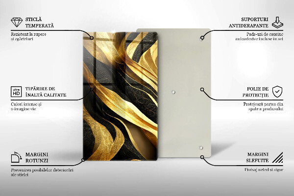 Tocător de bucătărie Abstracție elegantă