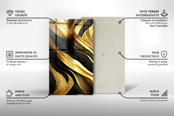 Tocător de bucătărie Abstracție elegantă