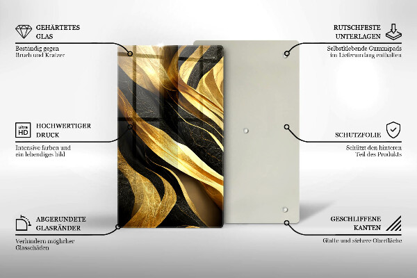 Tocător de bucătărie Abstracție elegantă