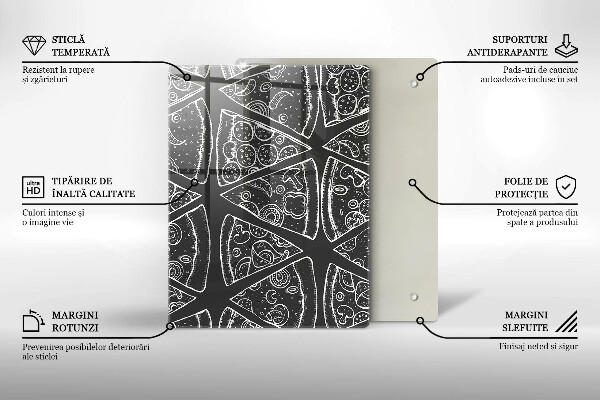 Tocător de bucătărie Abstracție elegantă