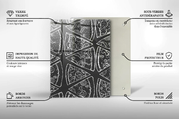 Tocător de bucătărie Abstracție elegantă