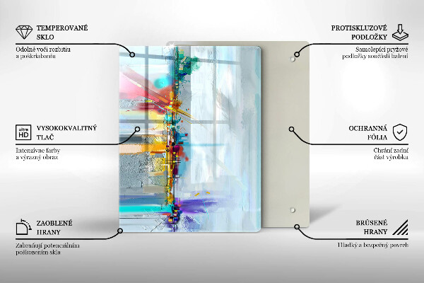 Tocător de bucătărie Stâncă decorativă cu aur