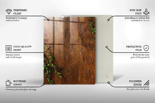 Tocător de bucătărie Abstracția aurului