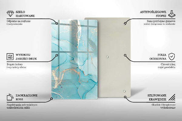 Tocător de bucătărie Abstracția pietrei