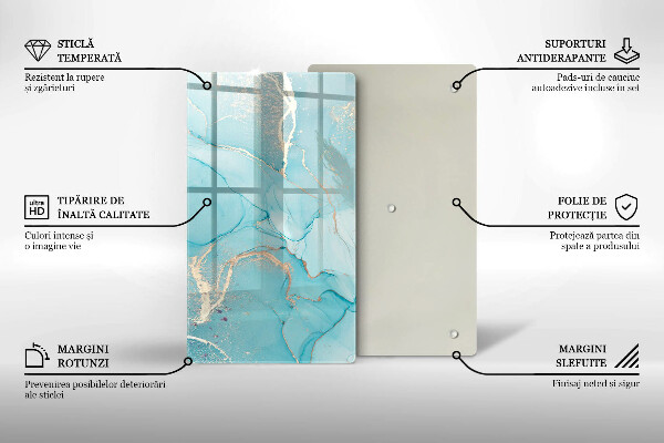 Tocător de bucătărie Abstracția pietrei