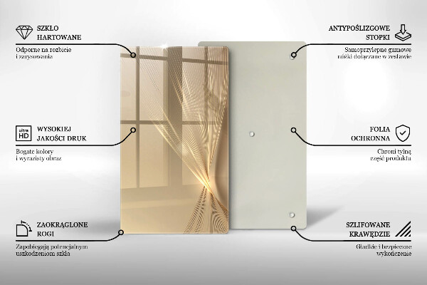 Tocător de bucătărie Abstracția modernă