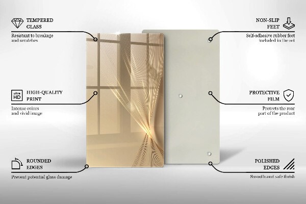 Tocător de bucătărie Abstracția modernă