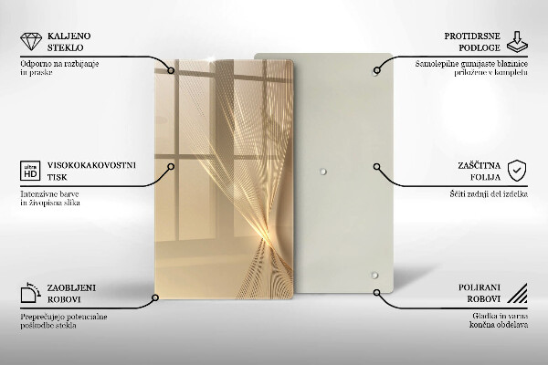 Tocător de bucătărie Abstracția modernă