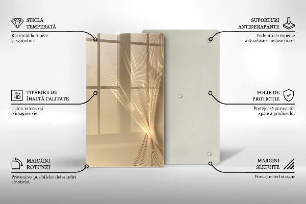 Tocător de bucătărie Abstracția modernă