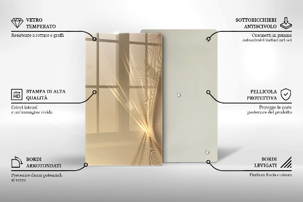 Tocător de bucătărie Abstracția modernă